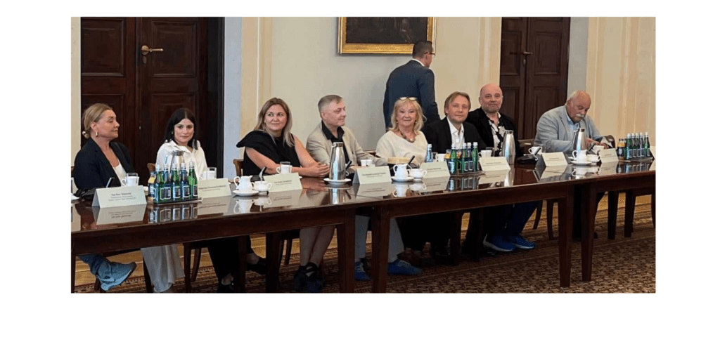 podziękowani dla Prezydenta - nasza delegacja w gabinecie owalnym
